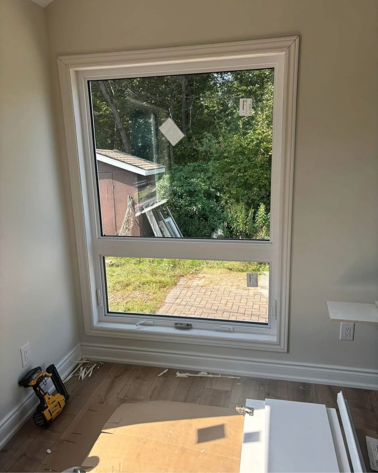 New window installation by Concepts Construction
